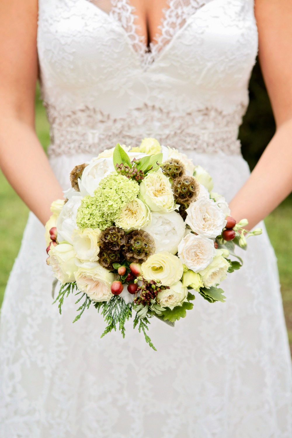 Wedding Bouquet in Siena Abbey